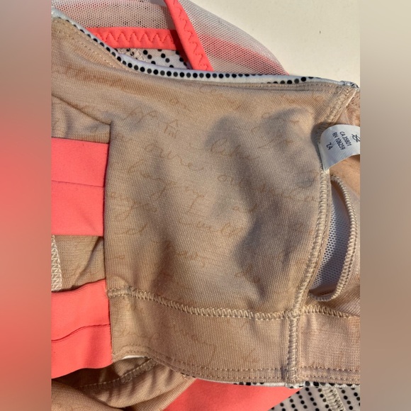 Lululemon Ready,Set,Sweat Tank Double Dot White Black/Very Light Flare Size 4 - Picture 11 of 15